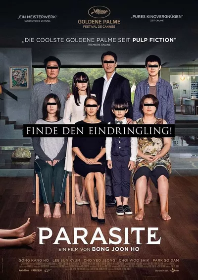 Poster für den Film Parasite (OmU)
