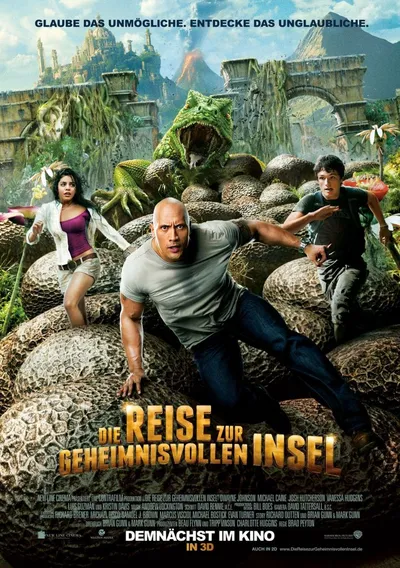 Poster für den Film Die Reise zur geheimnisvollen Insel