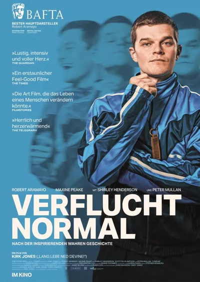 Poster für den Film Verflucht Normal