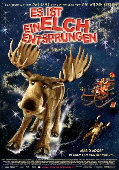Poster für den Film Es ist ein Elch entsprungen