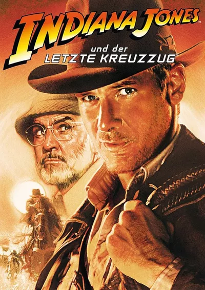 Poster für den Film Indiana Jones und der letzte Kreuzzug (35mm, deutsch)