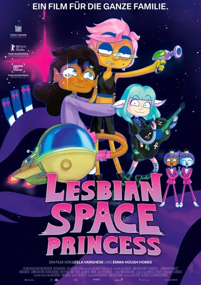 Poster für den Film Lesbian Space Princess