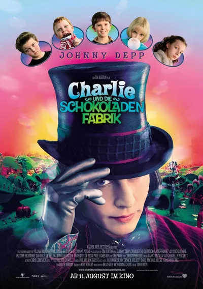 Poster für den Film Charlie und die Schokoladenfabrik