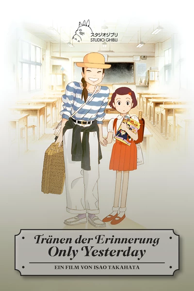 Poster für den Film Tränen der Erinnerung - Only Yesterday