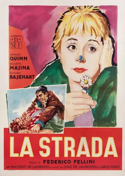 Poster für den Film La Strada (OmU)