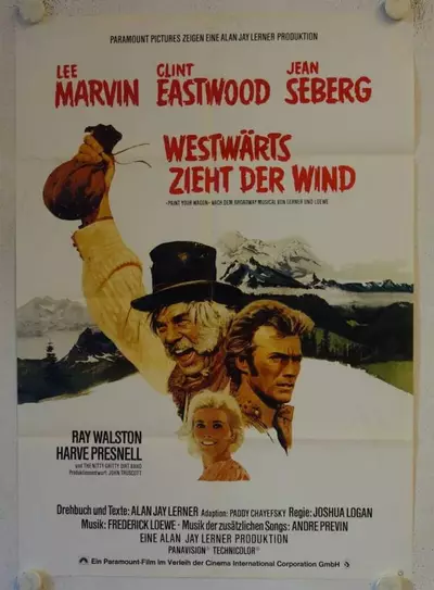 Poster für den Film Paint your Wagon - Westwärts zieht der Wind