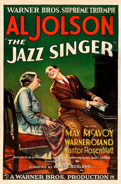 Poster für den Film The Jazz Singer