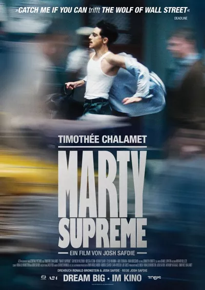 Poster für den Film Marty Supreme OmU
