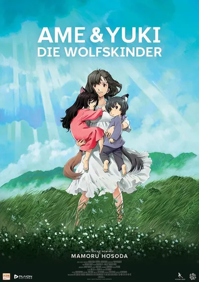 Poster für den Film Ame & Yuki - Die Wolfskinder (4K, OmU)