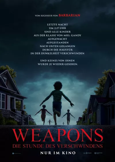 Poster für den Film Weapons: Die Stunde des Verschwindens (OV)