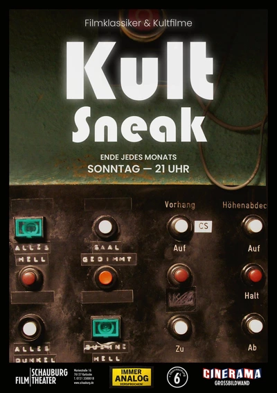 Poster für den Film Kult-Sneak