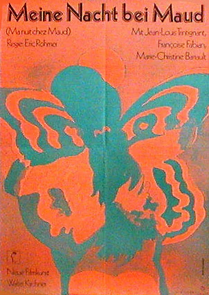 Poster für den Film Meine Nacht bei Maud (OmeU)