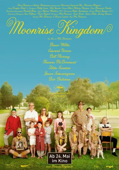 Poster für den Film Moonrise Kingdom (OmU)