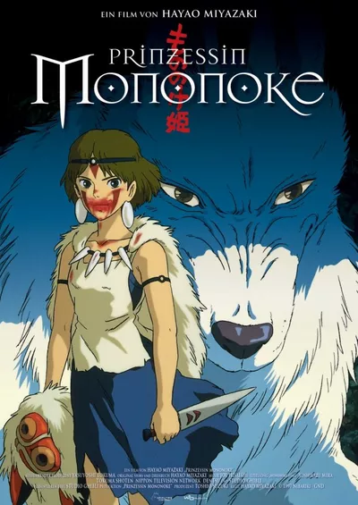 Poster für den Film Prinzessin Mononoke (OmU, 4K)