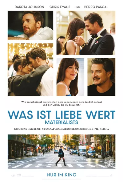 Poster für den Film Was ist Liebe wert - Materialists (OV)