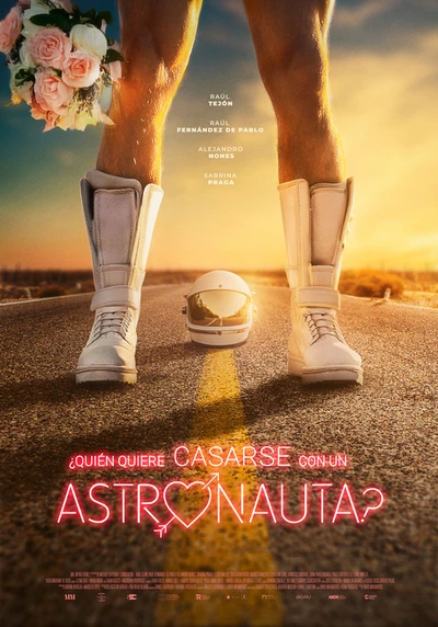 Poster für den Film ¿Quién quiere casarse con un astronauta? (OmU)