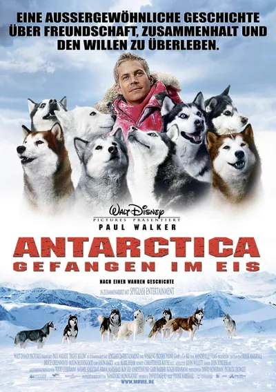 Poster für den Film Antarctica - Gefangen im Eis
