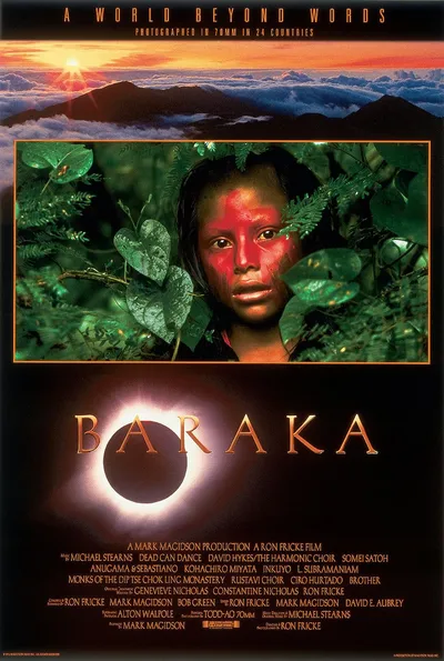 Poster für den Film Baraka (70mm)