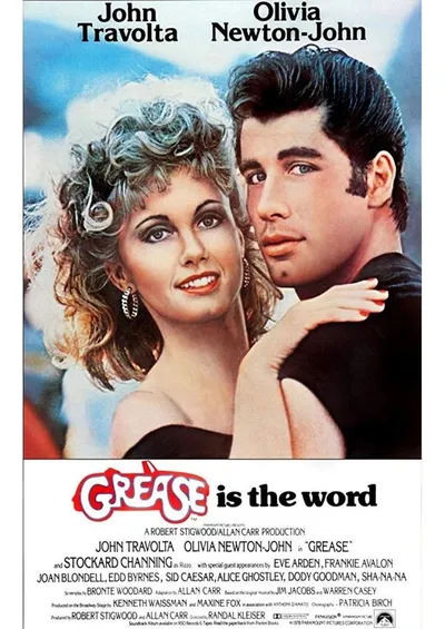 Poster für den Film Grease (OmU)