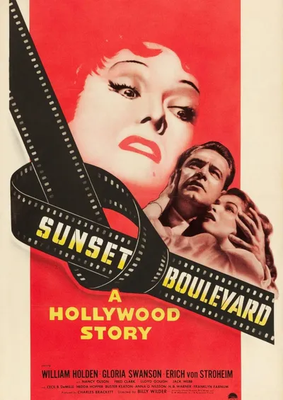 Poster für den Film Sunset Boulevard (35mm)