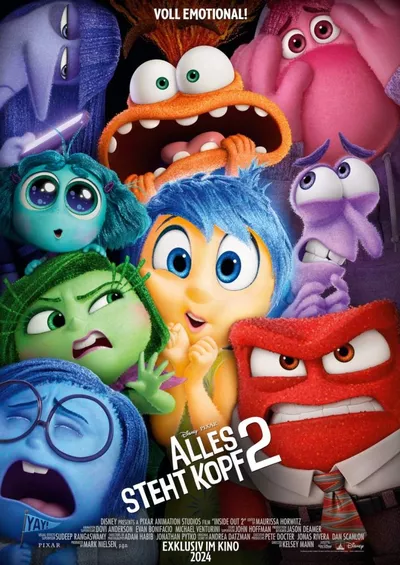 Poster für den Film Alles steht Kopf 2
