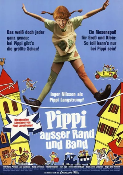Poster für den Film Pippi außer Rand und Band