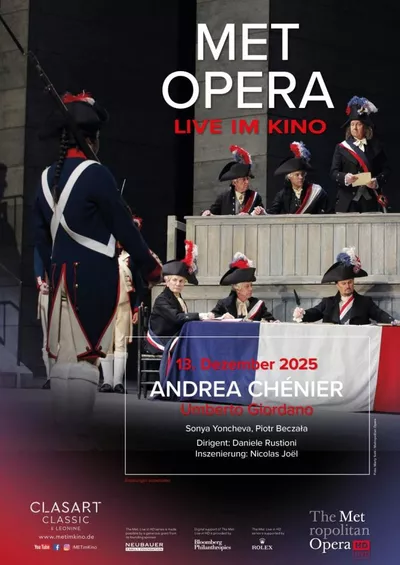 Poster für den Film Met Opera 2025/26: Andrea Chénier - Giordano