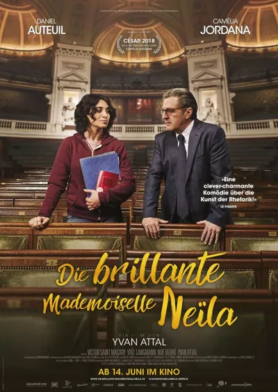 Poster für den Film Die brillante Mademoiselle Neïla