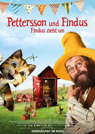 Poster für den Film Pettersson und Findus: Findus zieht um