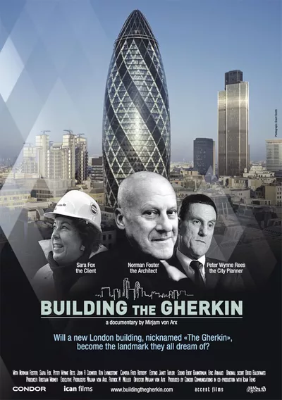 Poster für den Film Building the Gherkin - Norman Foster baut in London